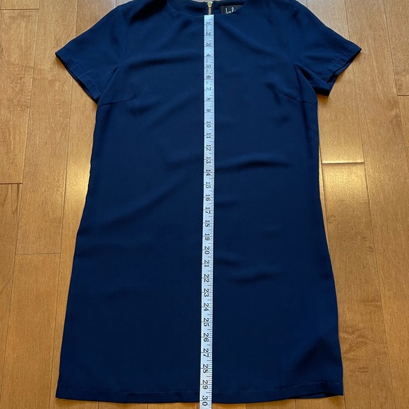 Lulu’s Shift and Shout Navy Blue Shift Dress in XS - Picture 4 of 7